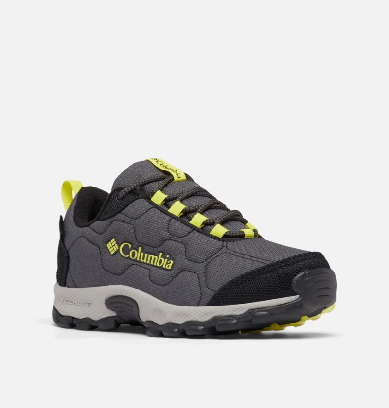 Columbia Firecamp Sledder 3 Waterproof Kids' Sneakers Grey | DSIFCU-628