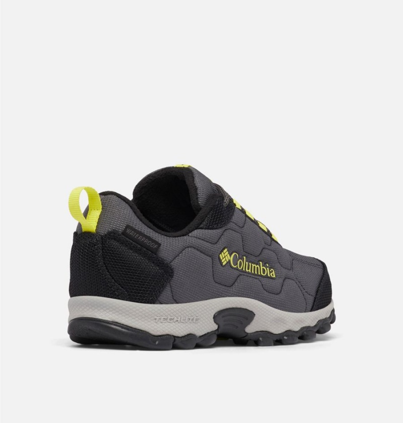 Columbia Firecamp Sledder 3 Waterproof Kids' Sneakers Grey | DSIFCU-628