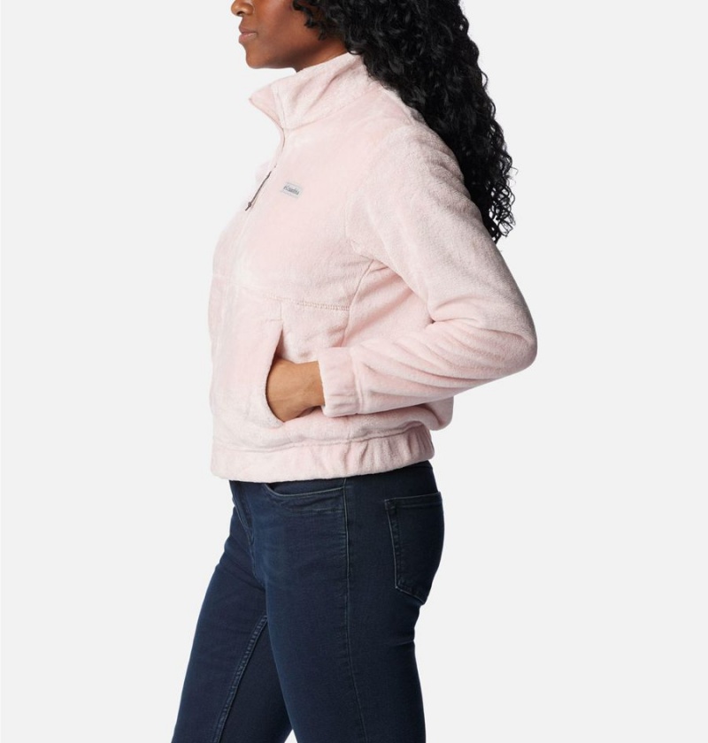 Columbia Fireside Full Zip Women's Fleece Jacket Pink | FTJMEW-412
