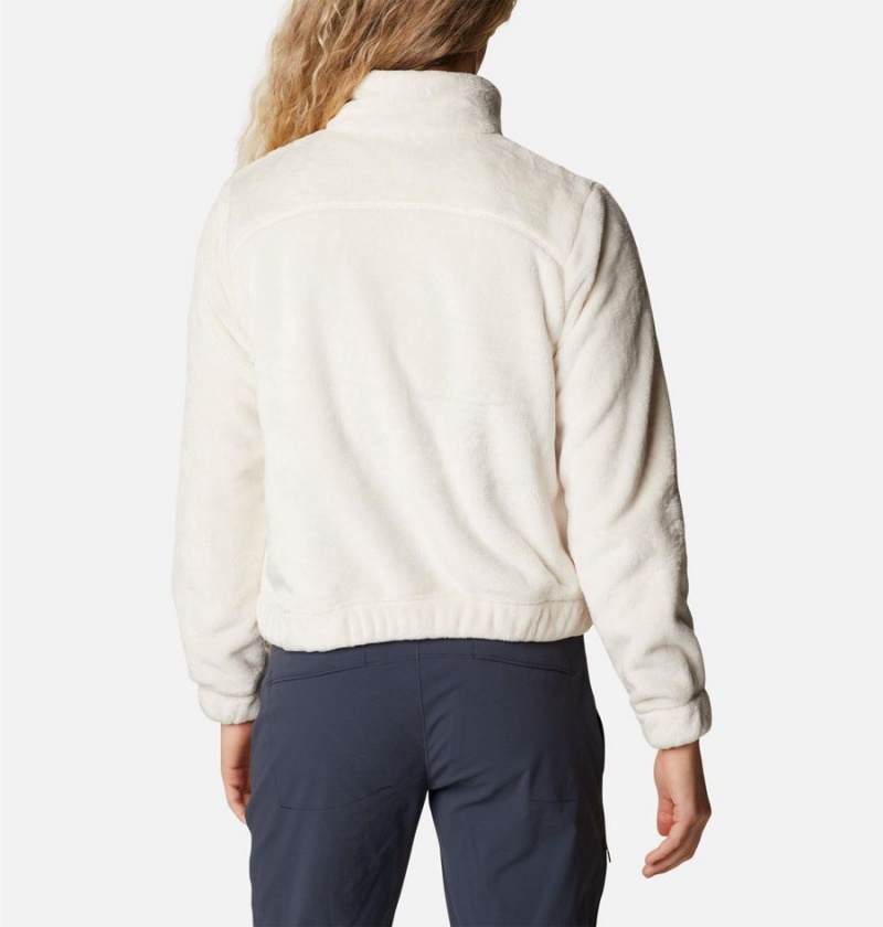 Columbia Fireside Full Zip Women's Fleece Jacket White | OIMFWX-270