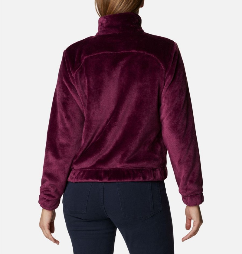 Columbia Fireside Full Zip Women's Fleece Jacket Purple | BSNXLG-316