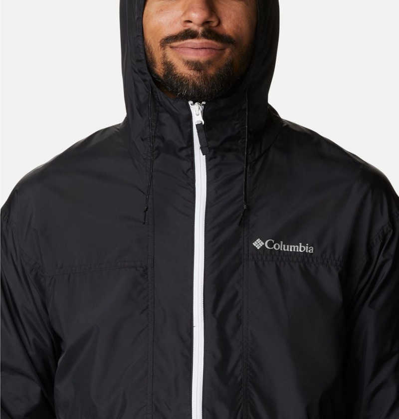 Columbia Flash Challenger Anorak Jacket Men's Windbreaker Black | KELVSU-804