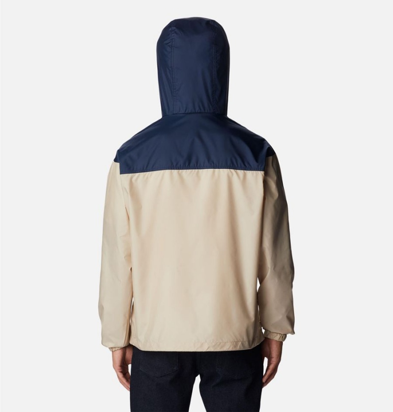 Columbia Flash Challenger Anorak Jacket Men's Windbreaker Khaki | XOMSBI-275