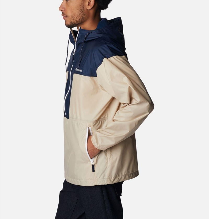 Columbia Flash Challenger Anorak Jacket Men's Windbreaker Khaki | XOMSBI-275