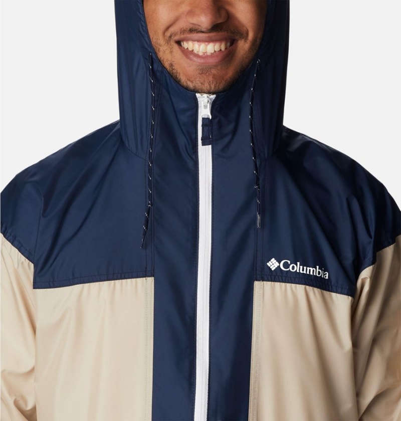 Columbia Flash Challenger Anorak Jacket Men's Windbreaker Khaki | XOMSBI-275