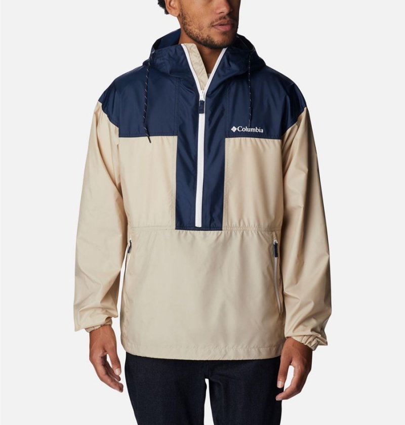 Columbia Flash Challenger Anorak Jacket Men\'s Windbreaker Khaki | XOMSBI-275