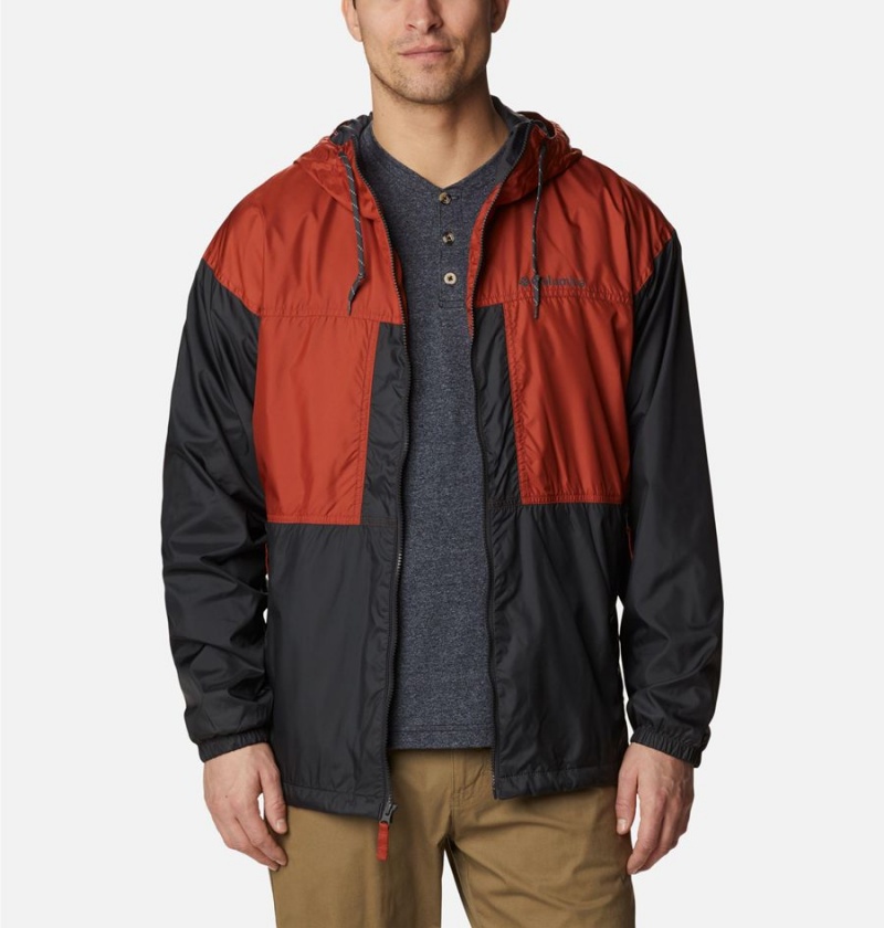 Columbia Flash Challenger Lined Men's Windbreaker Red | LHSBOW-718