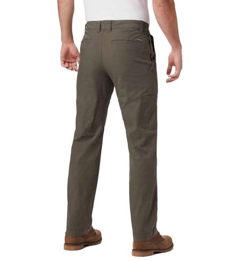 Columbia Flex ROC Men's Pants Brown | GTVORQ-386