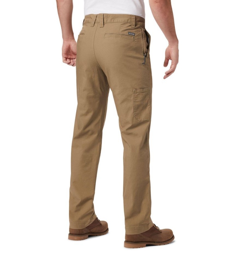 Columbia Flex ROC Men's Pants Khaki | OGCRQB-974