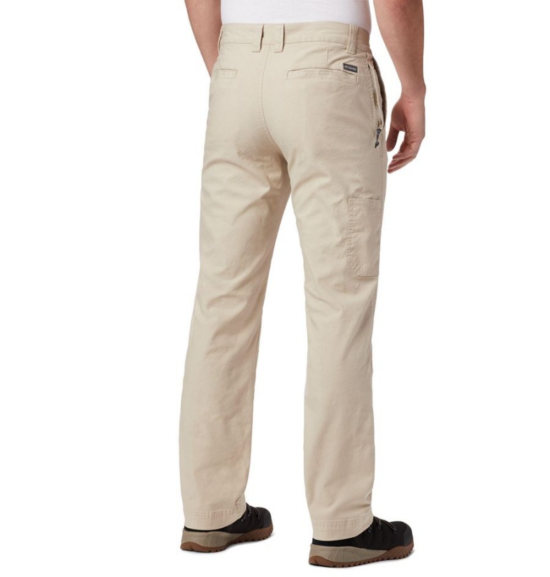 Columbia Flex ROC Men's Pants Khaki | YWDZMS-710