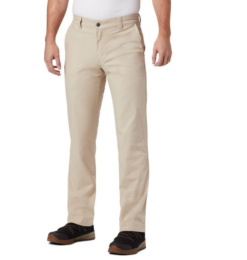 Columbia Flex ROC Men\'s Pants Khaki | YWDZMS-710