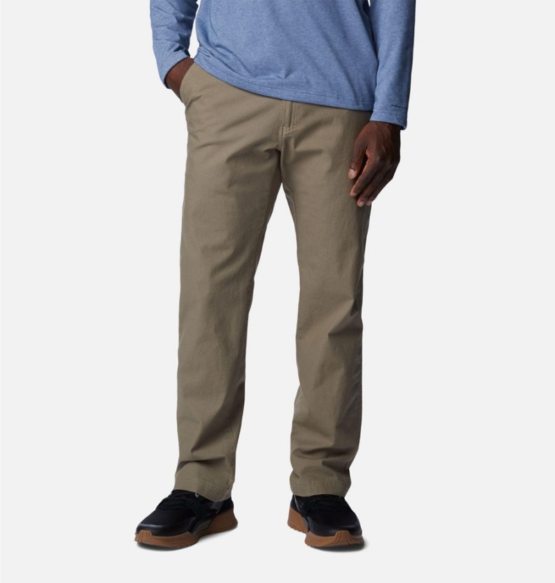 Columbia Flex ROC Men\'s Pants Olive | NIVBZE-987