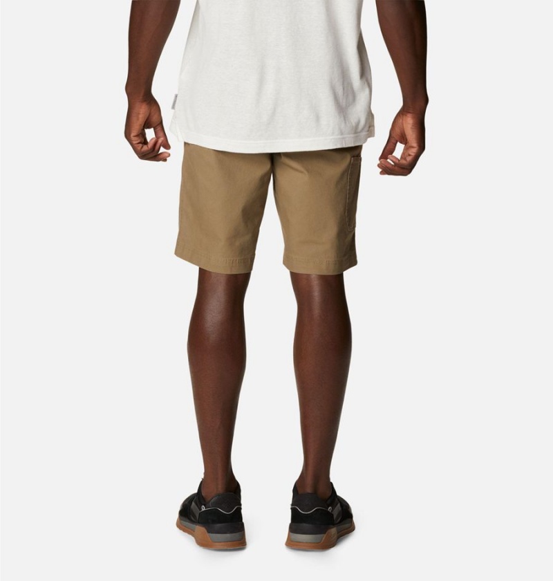 Columbia Flex ROC Men's Shorts Khaki | ODXHBM-850