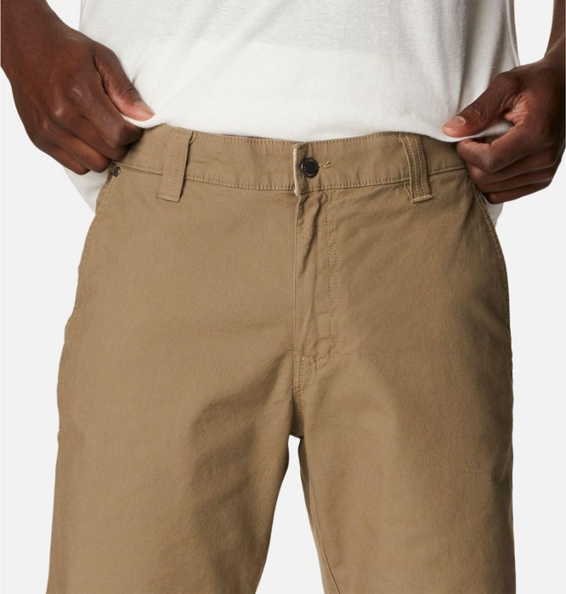 Columbia Flex ROC Men's Shorts Khaki | ODXHBM-850