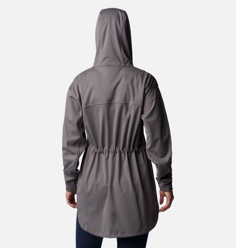 Columbia Flora Park Women's Softshell Jackets Grey | RISHVY-754