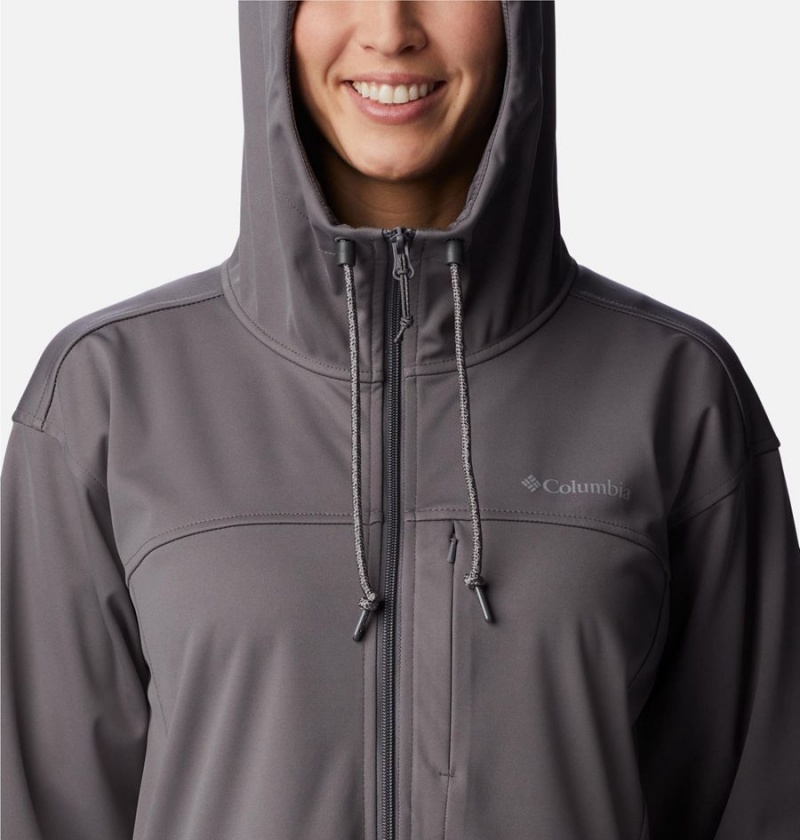 Columbia Flora Park Women's Softshell Jackets Grey | RISHVY-754