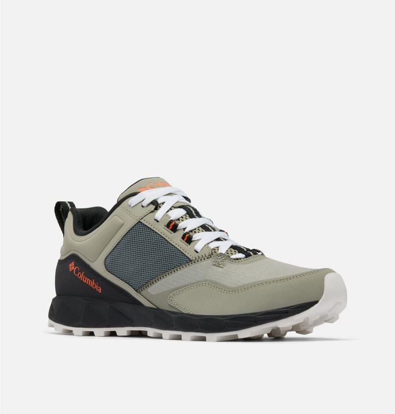 Columbia Flow District Men's Hiking Shoes Green | NFXJCK-301