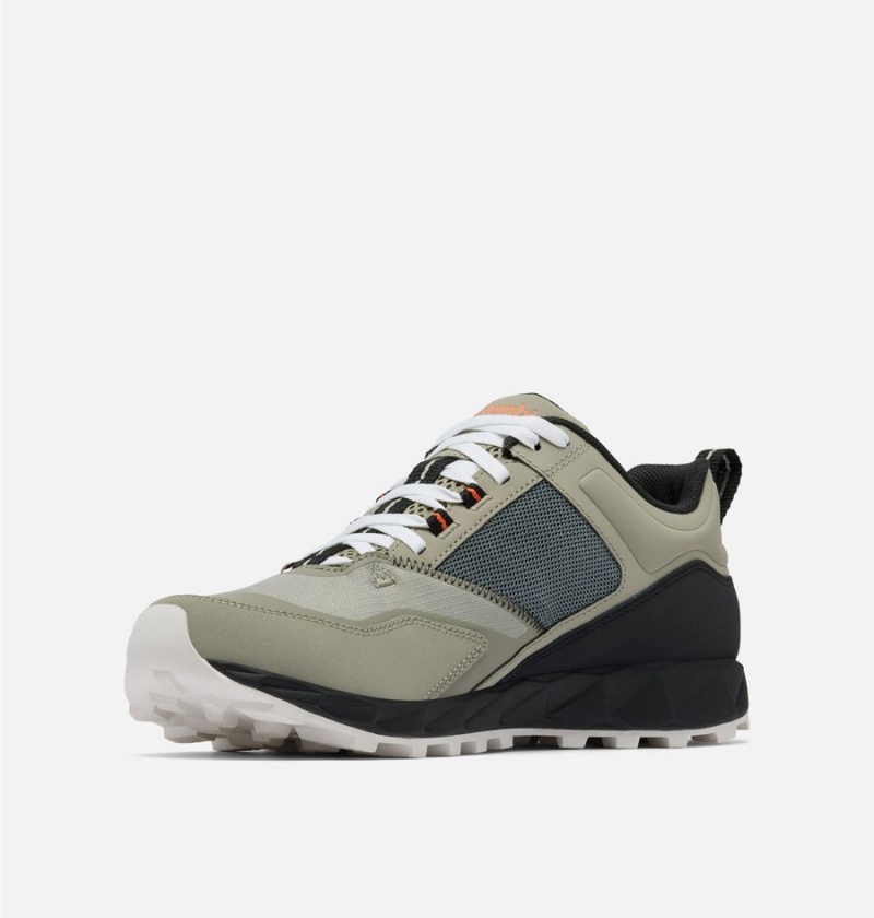 Columbia Flow District Men's Hiking Shoes Green | NFXJCK-301