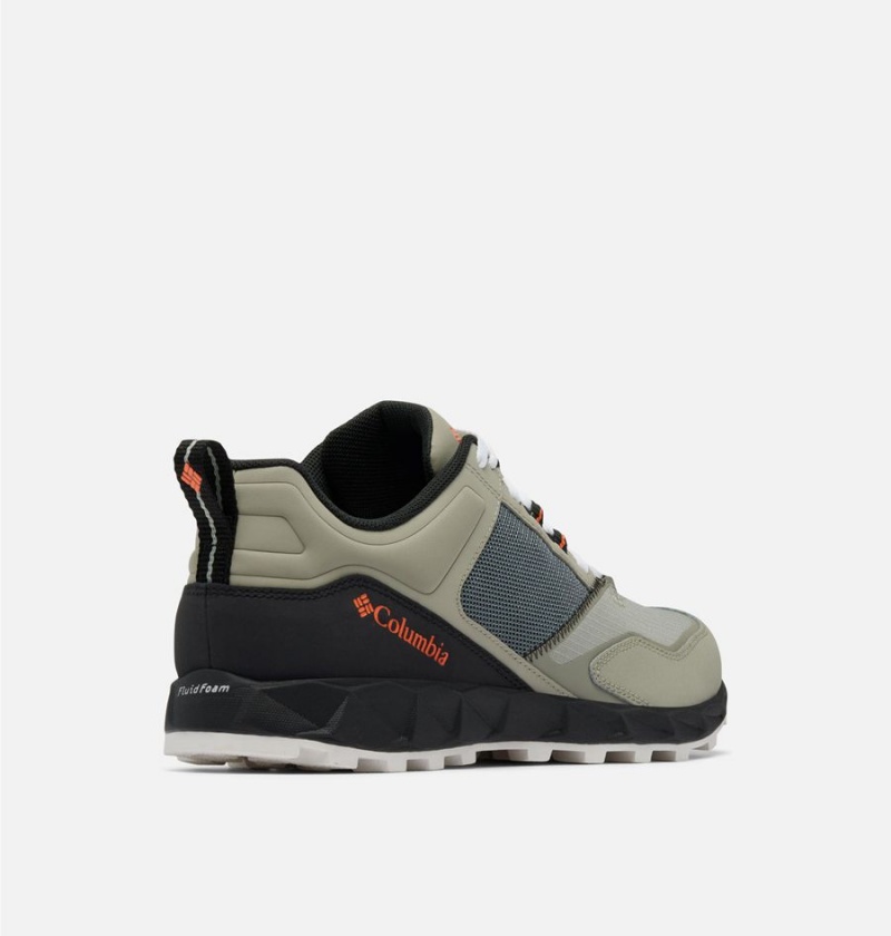 Columbia Flow District Men's Hiking Shoes Green | NFXJCK-301
