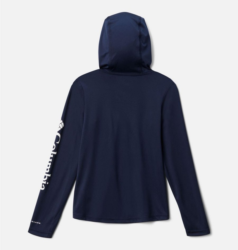 Columbia Fork Stream Kids' Hoodie Navy | EIHNRO-627