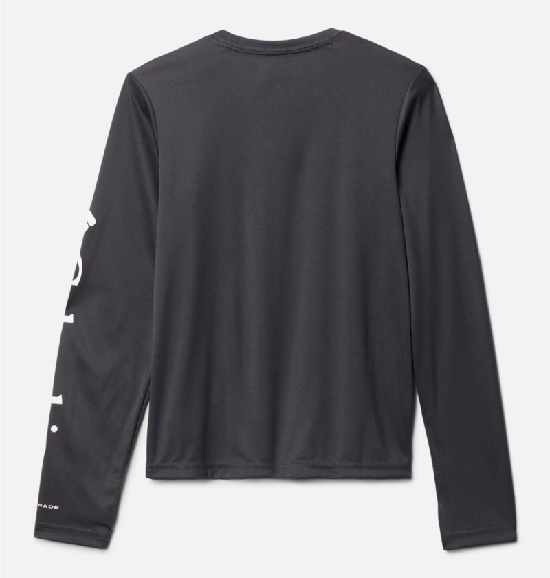 Columbia Fork Stream Long Sleeve Kids' T-Shirt Grey | SRTPLO-358