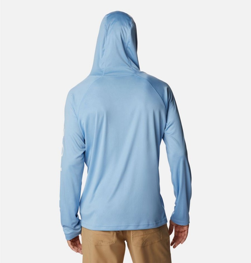 Columbia Fork Stream Men's Hoodie Blue | XURMOE-847