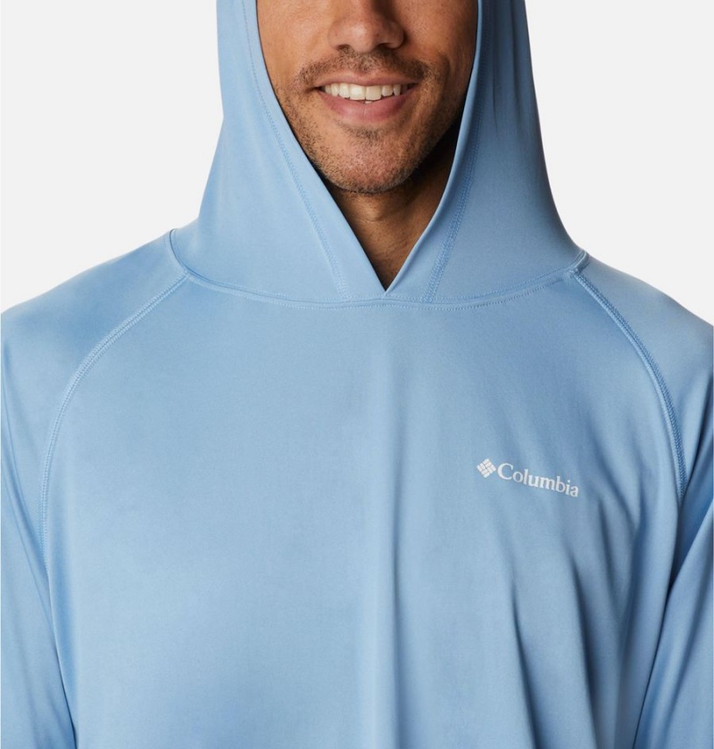 Columbia Fork Stream Men's Hoodie Blue | XURMOE-847