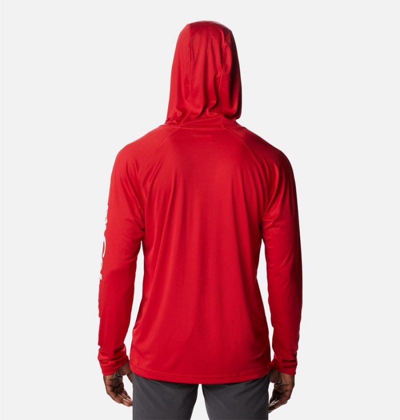 Columbia Fork Stream Men's Hoodie Red | FCRGSK-357