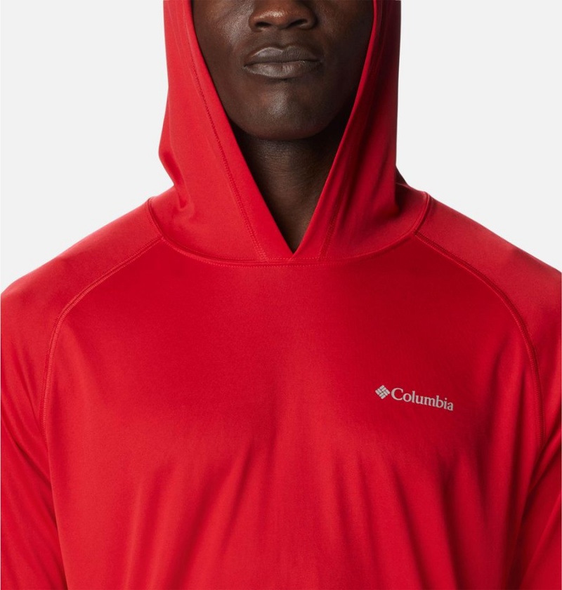 Columbia Fork Stream Men's Hoodie Red | FCRGSK-357