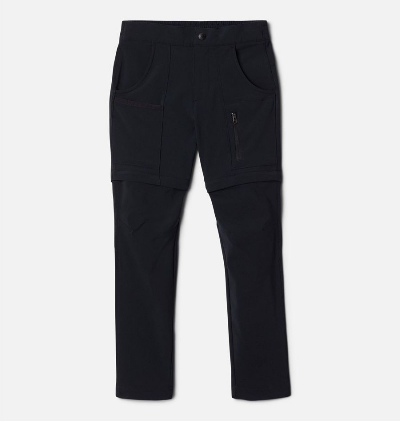 Columbia Frontrange Convertible Kids\' Pants Black | FKWDEZ-827