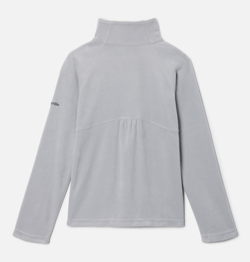Columbia Glacial 1/4 Zip Pullover Kids' Fleece Grey | JGFSTC-263