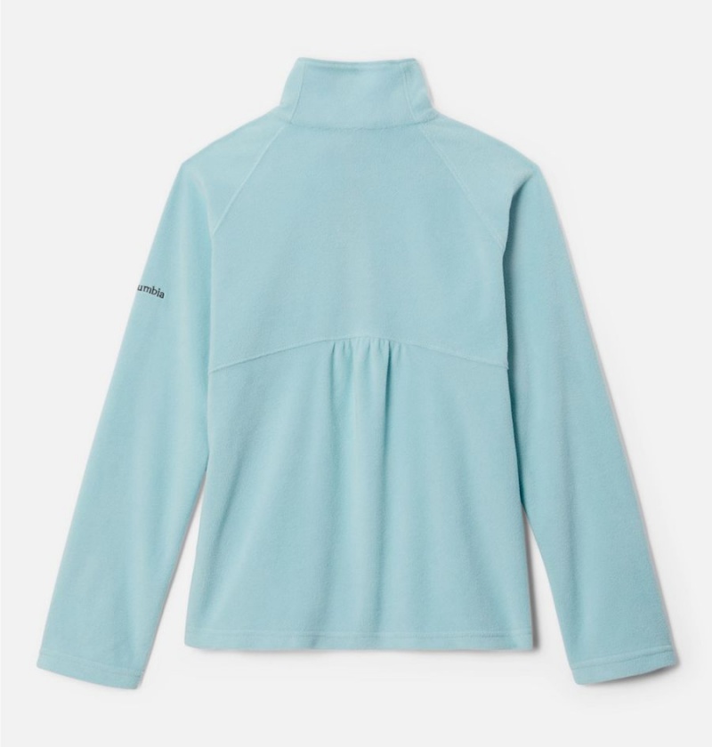 Columbia Glacial 1/4 Zip Pullover Kids' Fleece Turquoise | USPOTZ-072