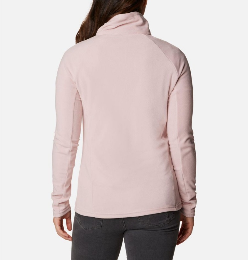 Columbia Glacial IV Half Zip Fleece Women's Pullover Pink | ENTMOP-294