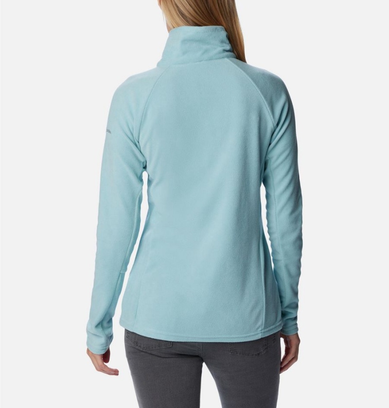 Columbia Glacial IV Half Zip Fleece Women's Pullover Turquoise | LYTAKX-592