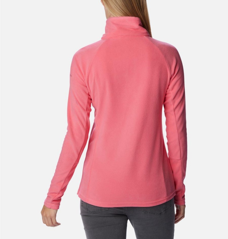 Columbia Glacial IV Half Zip Fleece Women's Pullover Pink | HPJAEV-360