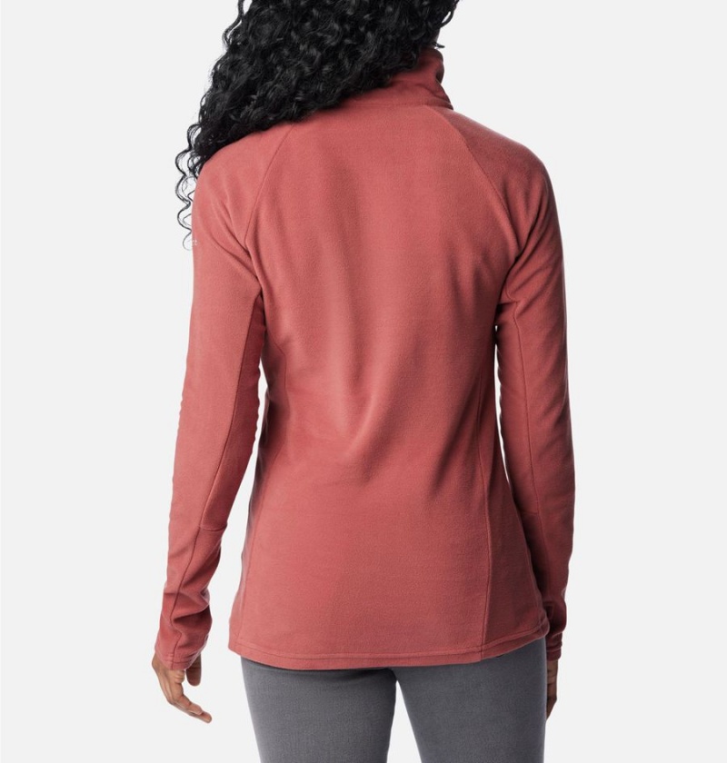 Columbia Glacial IV Half Zip Fleece Women's Pullover Coral | FLXKOG-019