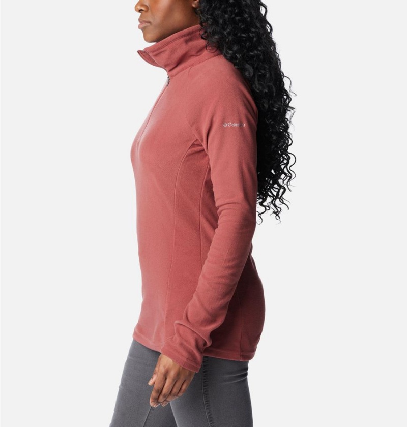Columbia Glacial IV Half Zip Fleece Women's Pullover Coral | FLXKOG-019