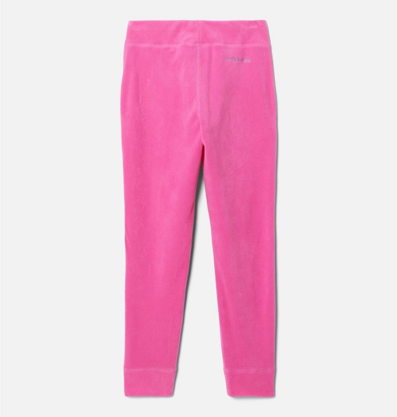 Columbia Glacial Leggings Kids' Pants Pink | VXISKR-091