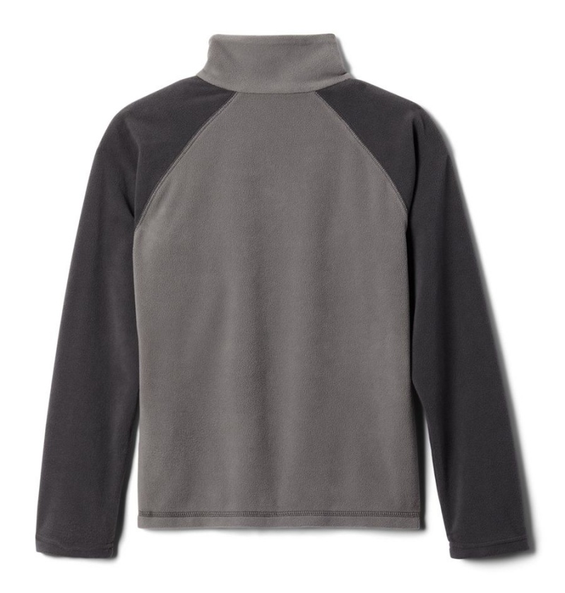 Columbia Glacial Quarter Zip Pullover Kids' Fleece Grey | ALTVSY-913