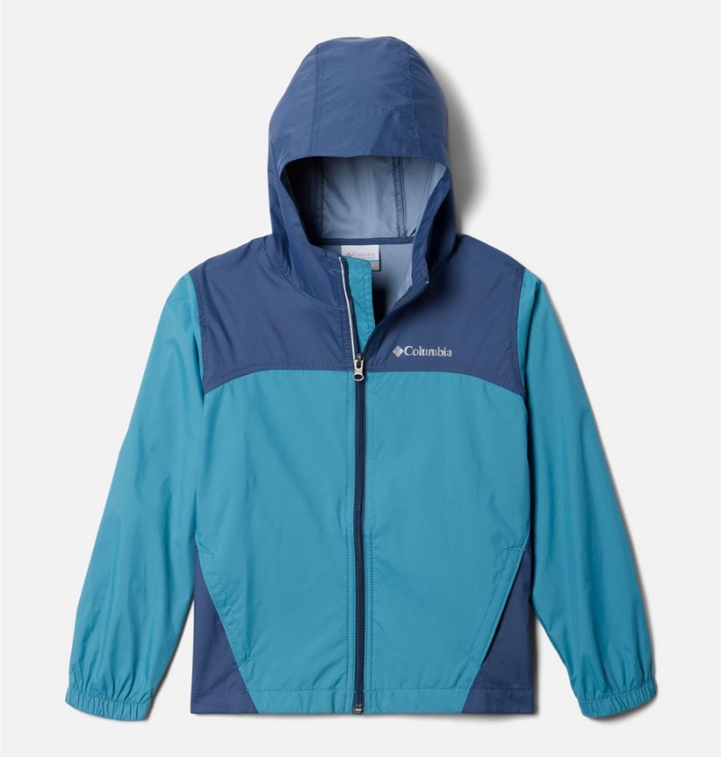 Columbia Glennaker Kids\' Jacket Blue | NVQPKB-041