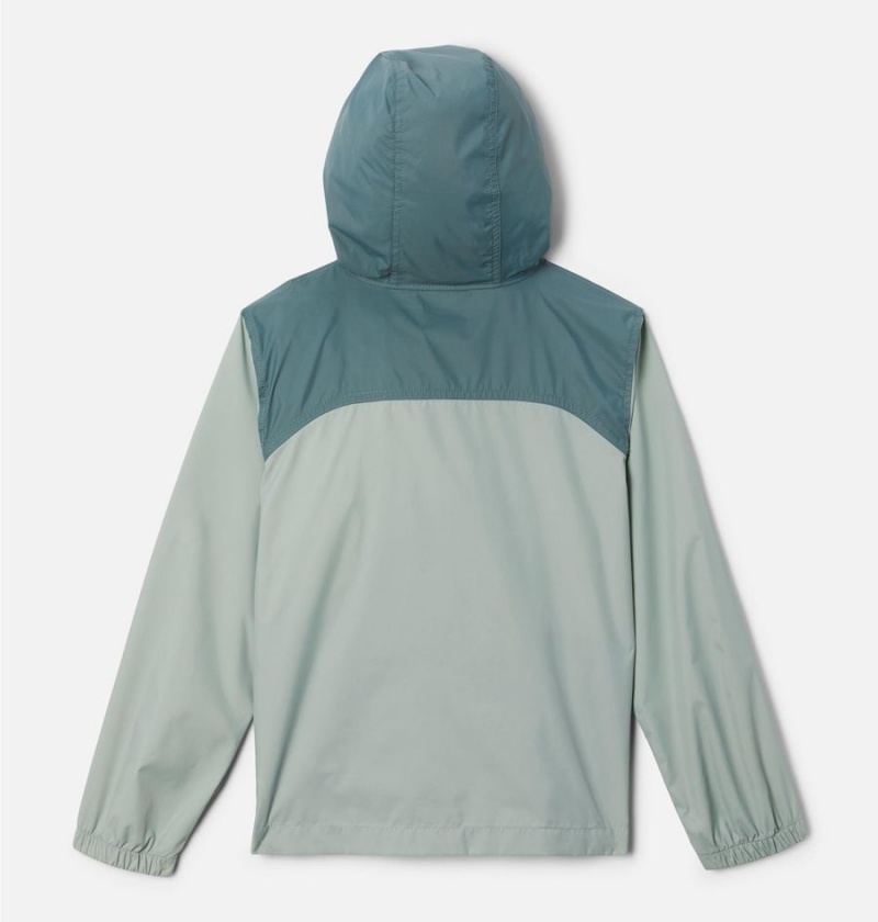Columbia Glennaker Kids' Jacket Turquoise | MHKEZL-063