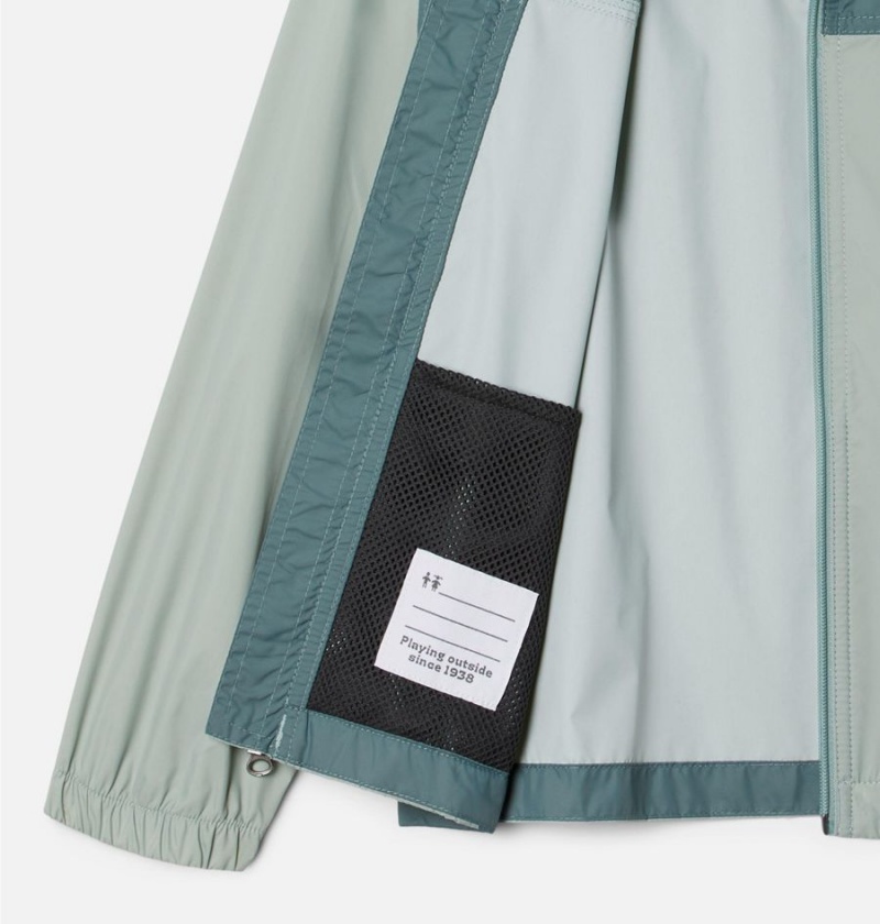 Columbia Glennaker Kids' Jacket Turquoise | MHKEZL-063