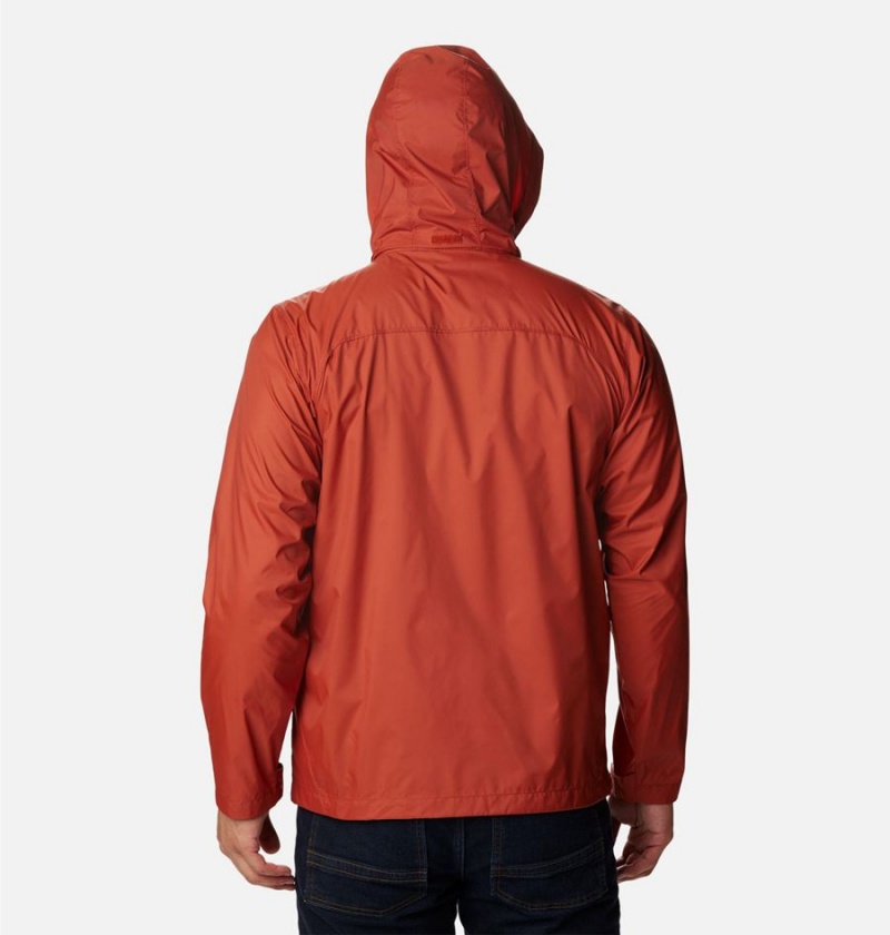 Columbia Glennaker Lake Men's Rain Jacket Red | JPBZKC-836