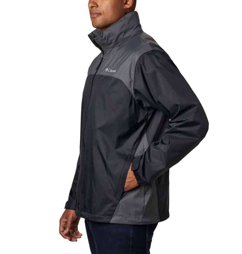 Columbia Glennaker Lake Men's Rain Jacket Black | CQZAXD-798