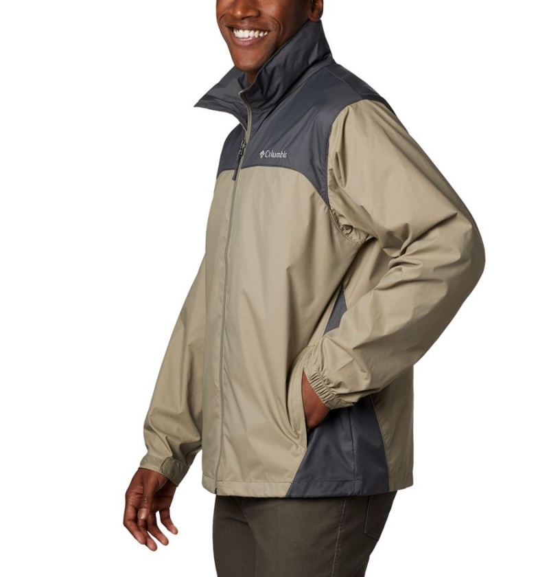 Columbia Glennaker Lake Men's Rain Jacket Beige | WQJODA-190