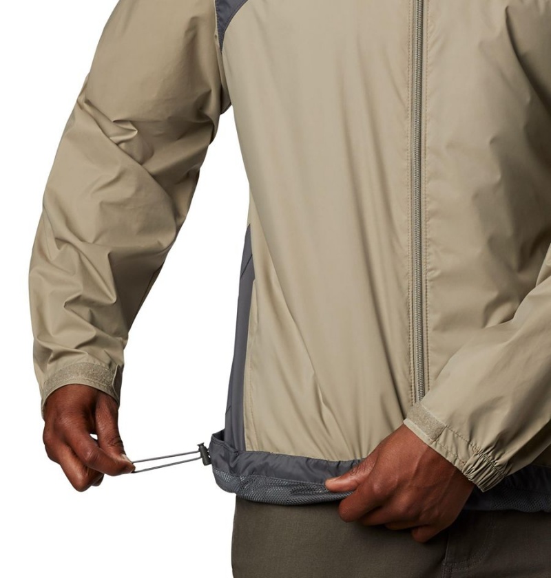 Columbia Glennaker Lake Men's Rain Jacket Beige | WQJODA-190