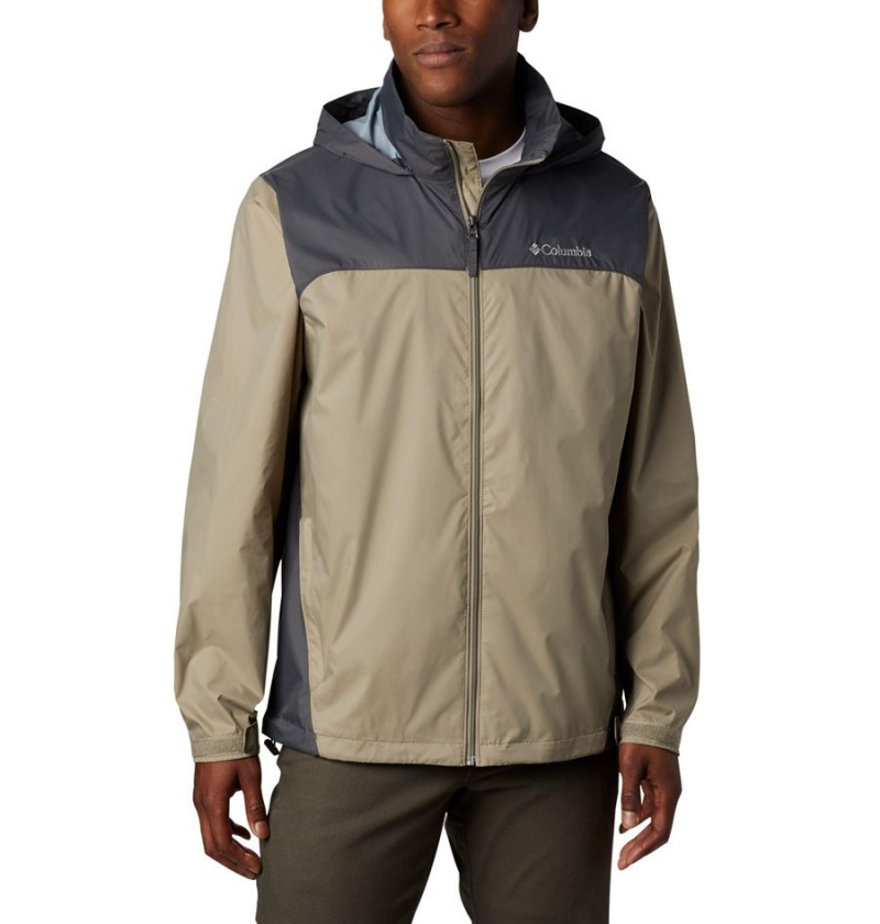 Columbia Glennaker Lake Men\'s Rain Jacket Beige | WQJODA-190