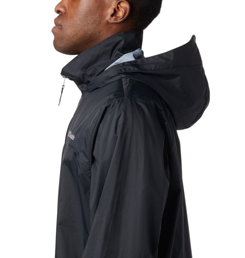 Columbia Glennaker Lake Men's Rain Jacket Black | ICQXWK-608