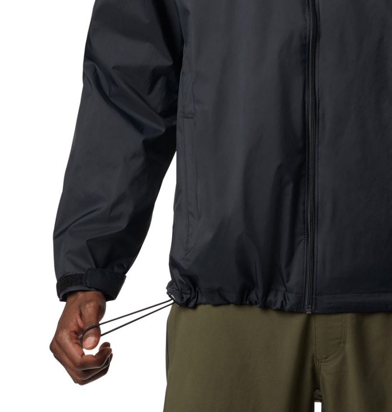 Columbia Glennaker Lake Men's Rain Jacket Black | ICQXWK-608
