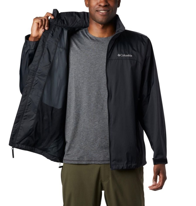Columbia Glennaker Lake Men's Rain Jacket Black | ICQXWK-608
